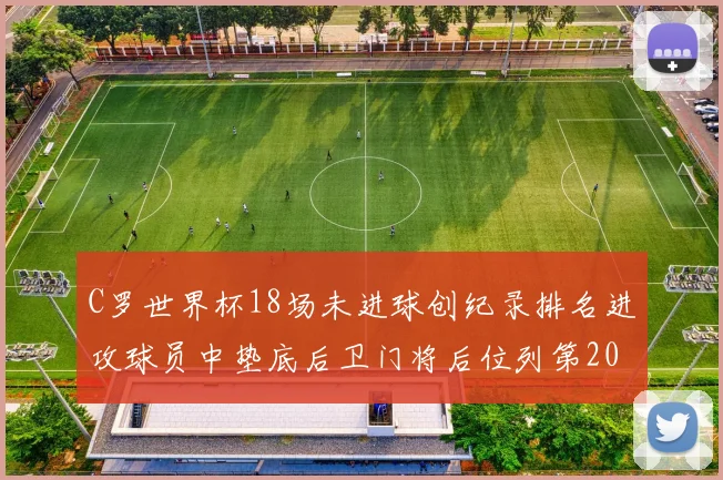 C罗世界杯18场未进球创纪录排名进攻球员中垫底后卫门将后位列第20